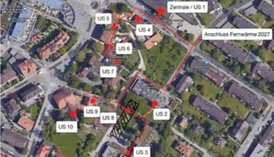 Realisierung von Fernwärmenetzen in der Stadt Bern